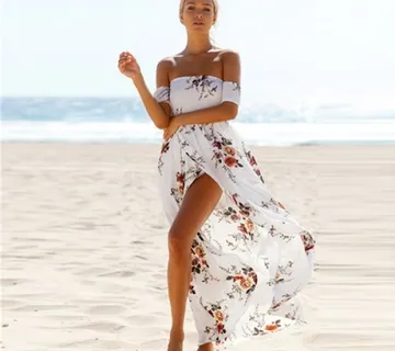 Cvjetna haljina otvorenih leđa - Jessy - cover