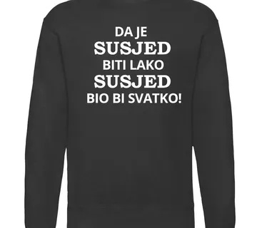 Pulover da je susjed biti lako - cover