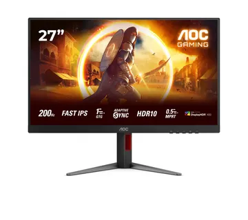 AOC 27G4HA 27", DP, 2xHDMI, HAS, 200Hz, zvuč. - cover