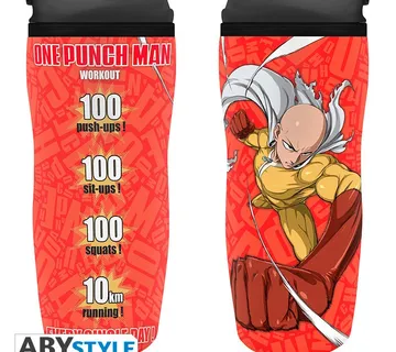 Šalica putna One Punch Man Saitama 355ml - cover