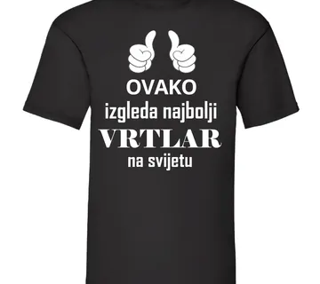 Majica za najboljeg vrtlara - cover