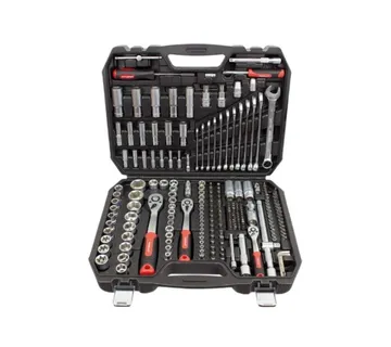 Set nasadnih ključeva od 219 komada, 1/4" , 3/8", 1/2" - cover