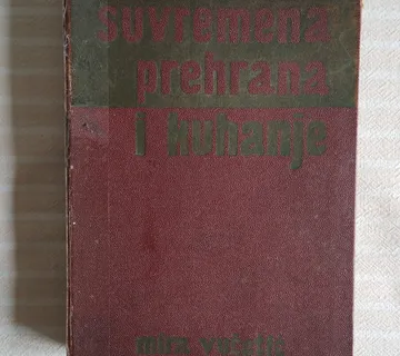 M. VUCETIC SUVREMENA PREHRANA I KUHANJE ZAGREB 1964 - cover