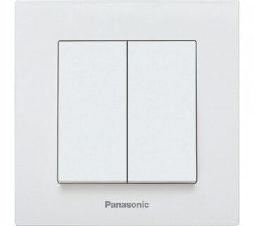 Dupli prekidač Panasonic KARRE - cover