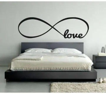Velika zidna naljepnica Beskonačna ljubav - cover