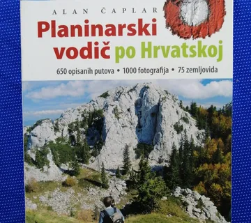 Alan Čaplar – Planinarski vodič po Hrvatskoj - cover
