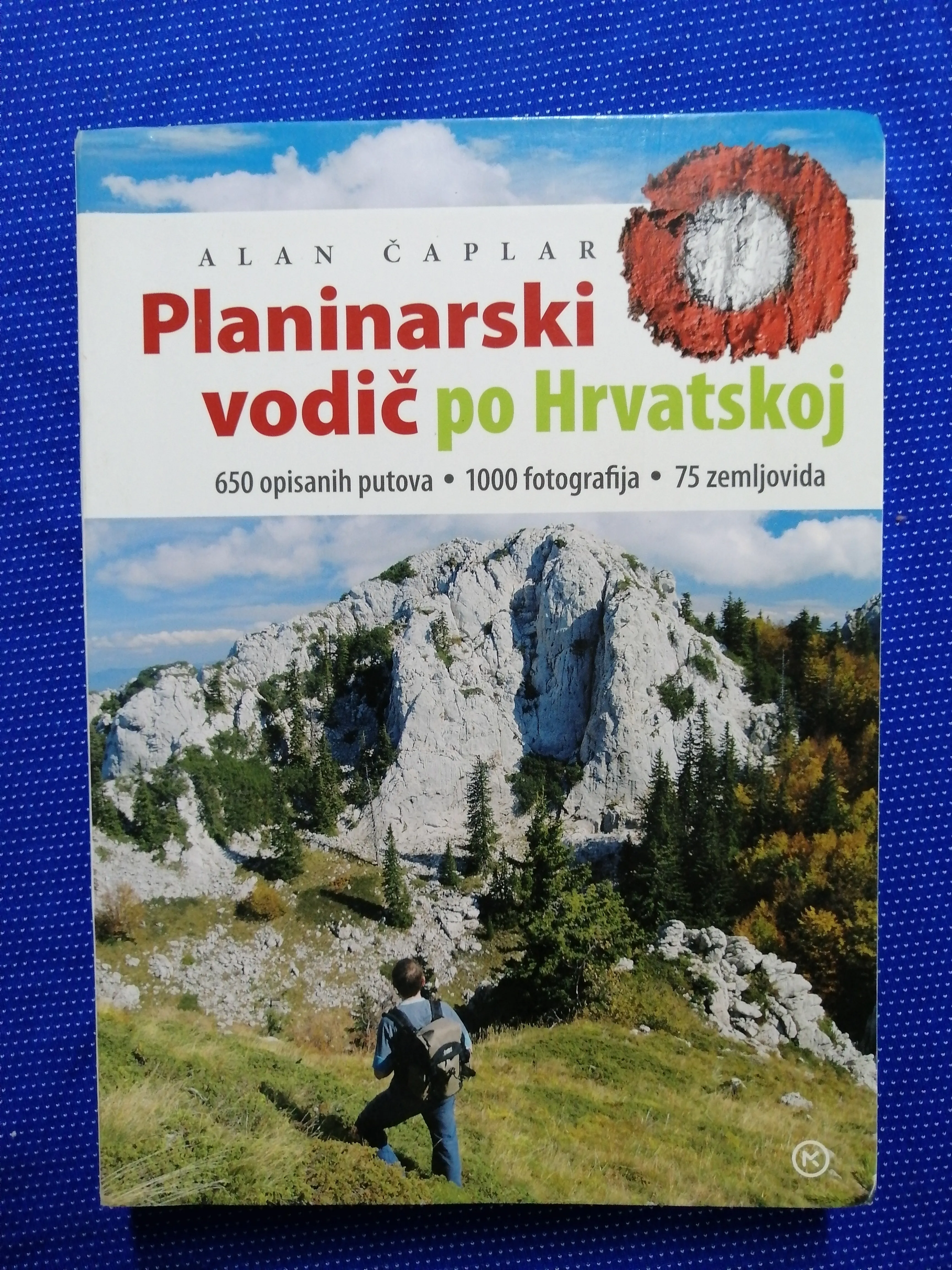 Alan Čaplar – Planinarski vodič po Hrvatskoj - cover
