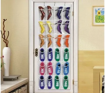 Viseći ormar sa 24 pretinca za cipele, papuče i sl. HIT PROIZVOD - cover