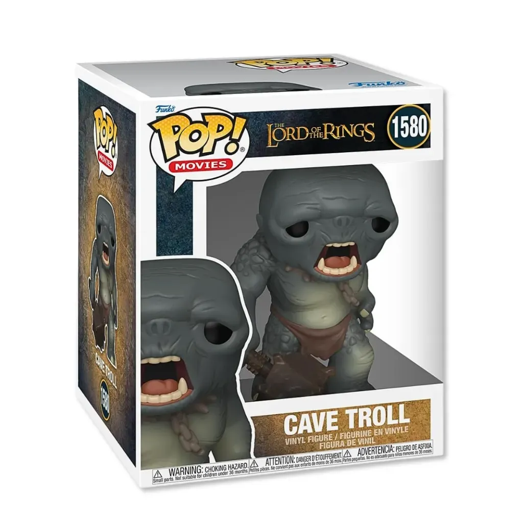 Funko Pop! Movies: The Lord of the Rings – Cave Troll #1580 - cover