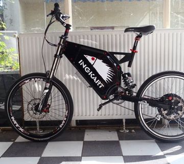 Bicikl električni 3000W72Vbrzine65-75km/h Božična Akcija28990Kn - cover