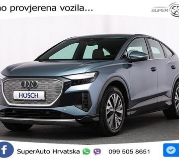 Audi Q4 e-tron SB 40 82 kWh Advanced 204 KS, LED+ACC+GR SJED+KAM+VIRT - cover