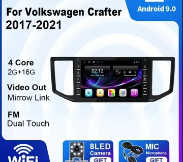 VW Crafter 2017-2021 ORIGINAL ANDROID MULTIMEDIJA WIFI GPS NAVIGACIJA - cover