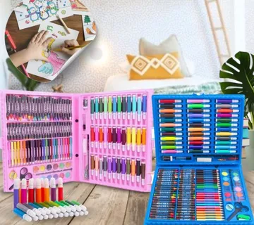 Školski set umjetničkog pribora od 150 komada - cover