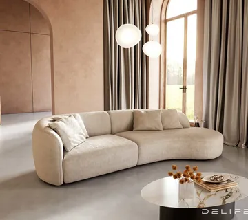Sofa Mairi 322x155cm, Materijal: Rebrasta tkanina - cover
