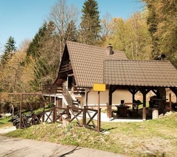 Gorski kotar, vikendica okružena šumom - cover