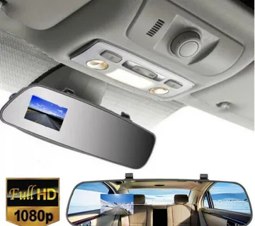 1080P Autokamera u zrcalu (2u1 Zrcalo+ Kamera) Video + zvuk - cover