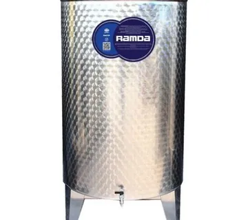 Posuda INOX EZVK-620L za vino, 2x slavine 3/4",1x 3/8" - cover