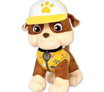 Paw Patrol Rubble Summer plišana igračka 27cm - cover