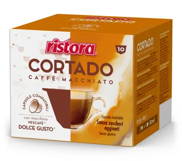 Ristora Dolce Gusto CORTADO – MACCHIATO bez šećera - cover