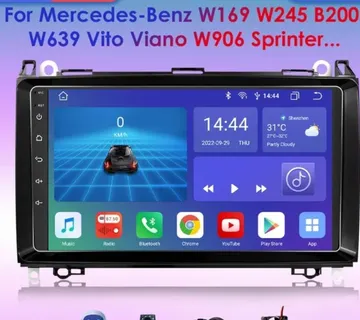 MERCEDES VITO VIANO SPRINTER CRAFTER GPS MULTIMEDIJA ANDROID - cover