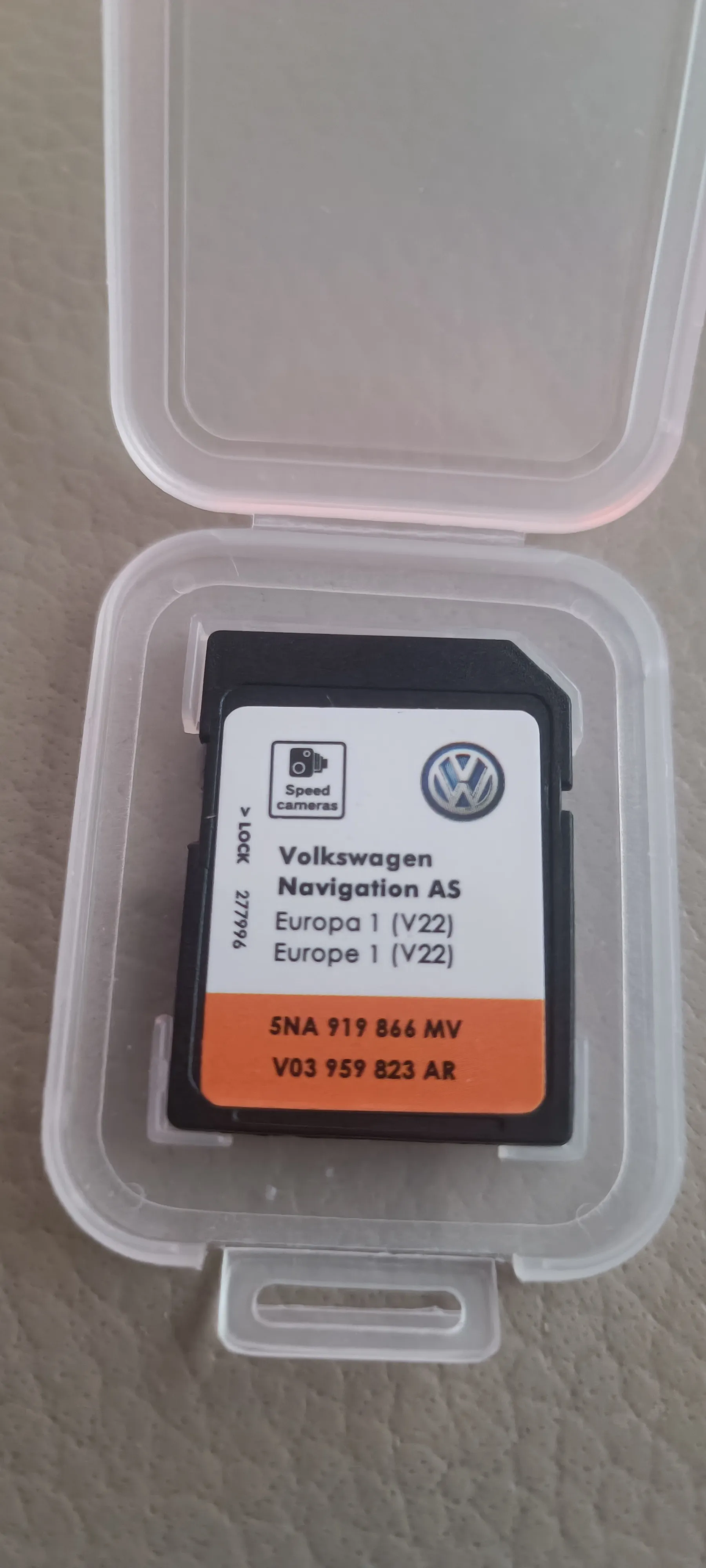 VW ŠKODA SEAT navigacija SD kartica sa najnovijim kartama 2026. - cover