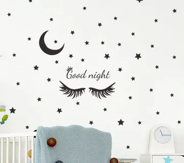 Zidna naljepnica Good night - cover