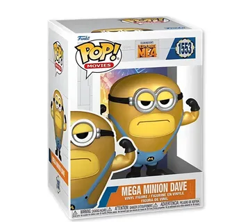 Funko Pop! Movies: Despicable Me 4 – Mega Minion Dave #1553 - cover