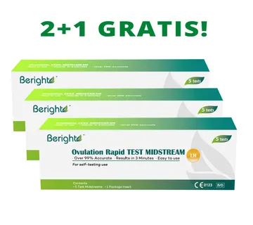 LH test trakice za ovulaciju manje osjetljivosti (40mIU/mL), Beright™ - cover