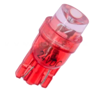 Diodna žarulja, W5W, 1 LED, 24V – Crvena - cover