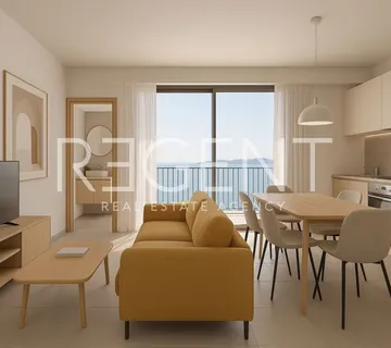 Split, Strožanac - Dvoetažni, trosoban stan sa balkonima i pogledom - cover