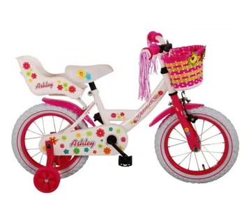 Dječji bicikl Volare Ashely 14" bijelo/rozi - cover