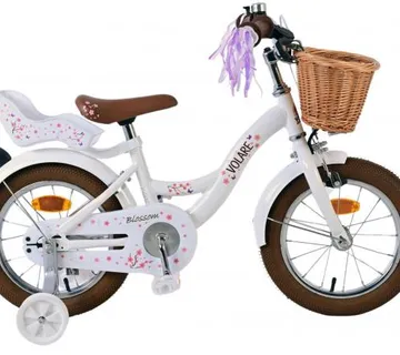 Volare Blossom dječji bicikl 12" bijeli - cover