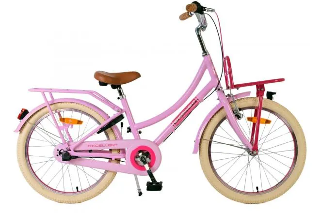 Volare Excellent dječji bicikl 20" pink s dvije ručne kočnice  - cover
