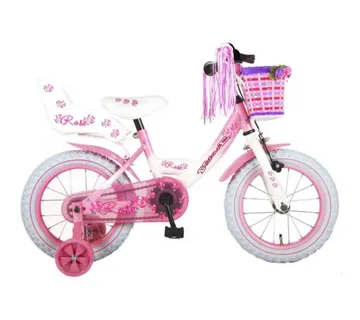 Dječji bicikl Volare Rose 14" bijelo/rozi - cover