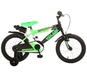 Dječji bicikl Volare Sportivo 16" zeleno/crni - cover