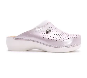 KOŽNE ANATOMSKE KLOMPE, Pink, BBFEG - cover