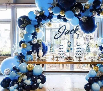 Luk od balona - Blue lagoon (104 balona u setu) - cover