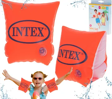 Narukvice za plivanje narančaste Intex - cover