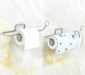 Zidni samoljepljivi držač toaletnog papira - cover