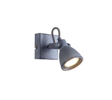 Zidna svjetiljka (lampa) W10022 - 1 svijetlo siva 1XGU10 - cover