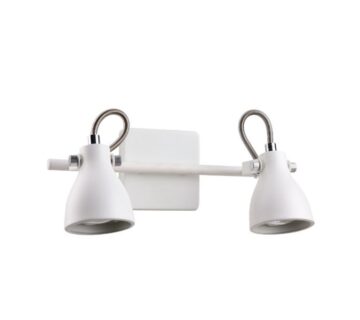 Zidna svjetiljka (lampa) W10022 - 2 mat bijeli 2XGU10 - cover