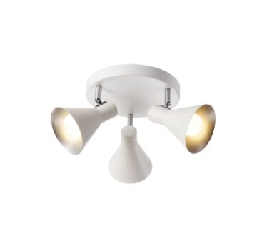 Zidna svjetiljka (lampa) C10139-3 - Mat bijeli 3XE14 - cover
