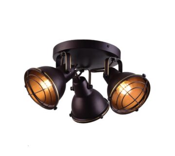 Zidna svjetiljka (lampa) W10145 - 3 COFFEE zlatni 3XE27 - cover