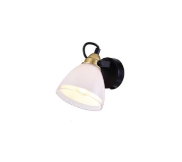 Zidna svjetiljka (lampa) W10146 - W10146-1 svijetlo crni 1XE14 - cover