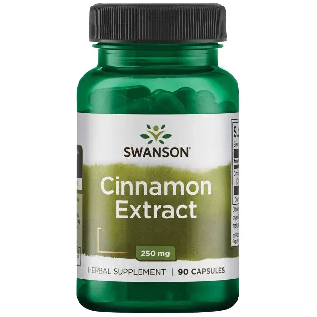 Cimet ekstrakt 250mg x 90 kapsula - cover