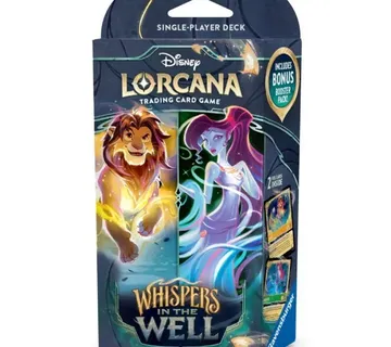 Disney Lorcana Whispers in the Well Simba & Megara Starter Deck - cover