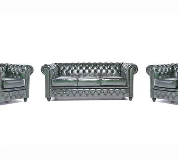 Chesterfield Set Garnitura Original Leather | 1 + 1 + 3 sjedišta - cover