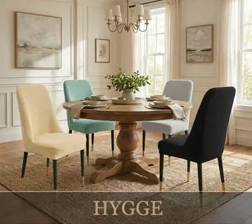 Hygge - Rastezljive navlake za zaobljeni tip stolice - cover