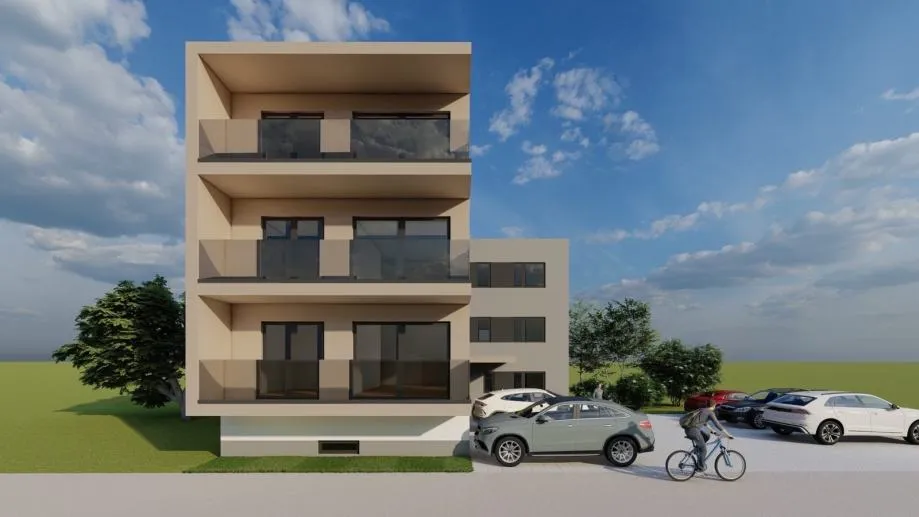 Stan: Osijek, Tvrđavica, 53.70 m2, visoko prizemlje, NOVOGRADNJA - cover