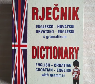 Rječnik englesko hrvatski.hrvatsko-engleski s gramatikom 2000 g - cover